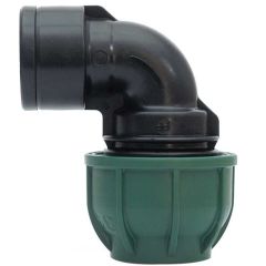 RACCORDO A COMPRESSIONE PN10 GOMITO 90° FEMMINA  mis. 32x1 FV32218 