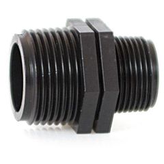 RACCORDO FILETTATO NIPPLO RIDOTTO PER TUBO IN POLIETILENE   mis. 3/4x1/2 FV37757 