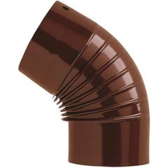 Save GOMITO 45° PER STUFA A LEGNA PORCELLANATO CLASSIC Col. Marrone Ø cm. 13 FV55013 Save