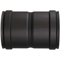 Smalbo INVERTITORE DI CONDENSA PER STUFE A PELLET Col. Nero opaco Ø cm.10 FV39082 Smalbo