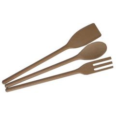 SET MESTOLI IN LEGNO 3 PEZZI cm. 30 FV46846 