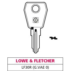 Silca CHIAVE OTTONE LF30R (G. VAE 0) LOWE & FLETCHER FV47585 Silca
