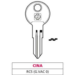 Silca CHIAVE OTTONE RC5 (G. VAC 0) CINA FV47602 Silca