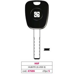 Silca CHIAVE PER AUTO HU83TE (G. VDE 0) HUF FV47686 Silca