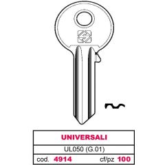 Silca CHIAVE ASC UL050 (G.VAB 0) UNIVERSALE FV4914 Silca