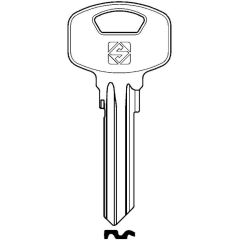 Silca CHIAVE ASC YA91SM (G. VAC 3) YALE FV57221 Silca