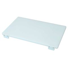TAGLIERE CON FERMI BIANCO IN POLIETILENE cm. 60x40x2 FV32087 