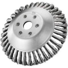 SPAZZOLA PER DECESPUGLIATORE EXTREME FILI ACCIAIO Ø mm. 200 FV52272 