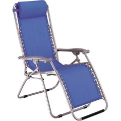 Tata Linda SDRAIO RECLINABILE VIRTUS cm. 65x90/165x113 h col. Blu FV43754 Tata Linda