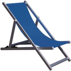 Tata Linda SDRAIO RECLINABILE MARE GIGLIO cm. 68x106x98 h col. Blu FV43756 Tata Linda