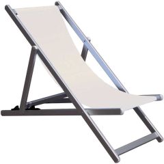 Tata Linda SDRAIO RECLINABILE MARE GIGLIO cm. 68x106x98 h col. Bianco FV47404 Tata Linda