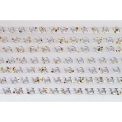 TENDA IN PVC QUADRIFOGLIO cm. 125x230 col. Oro FV55555 