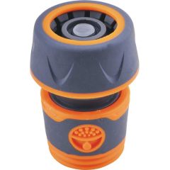 Utilia Plus RACCORDO RAPIDO UNIVERSALE CON ACQUASTOP GOMMATO mis. 1/2-5/8-3/4 FV54417 Utilia