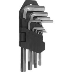 Utilia SERIE CHIAVI MASCHIO ESAGONALI pz. 9 FV54489 Utilia