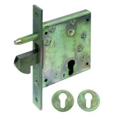 Welka SERRATURA FERRO INF. A GANCIO +PERNO Art. 057 E.60 - F.25 FV25105 Welka