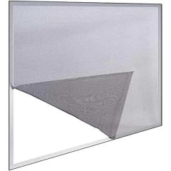 ZANZARIERA A STRAPPO  PER FINESTRA cm. 150x180 col. Grigio FV46083 