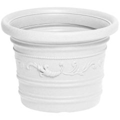 VASO TONDO FESTONATO PRESTIGE Col. Bianco Ø cm. 80 FV52988 