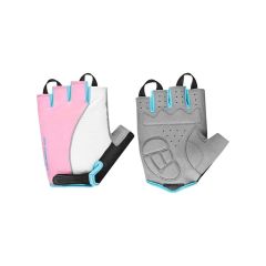 Cycling gloves SPOKEY PIACENZA women's pink-white size S TI6434864 SPOKEY