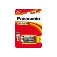 Battery AAA (R03) alkaline PANASONIC Pro Power 2pcs / blister TI4270276 Panasonic