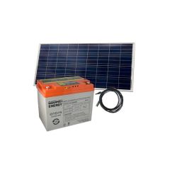 Solar battery set GOOWEI ENERGY OTD75 (75Ah, 12V) and solar panel Victron Energy 115Wp/12V TI4291013 GOOWEI ENERGY