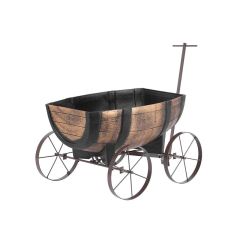 Flowerpot Woodeff 817 Whiskey barel wagon TI6434678 WOODEFF