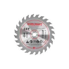 TCT saw blade for miter saws 115mm 24T WORCRAFT CMCS-S20LiB TI6693020 WORCRAFT