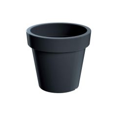 Flowerpot LOFLY anthracite 13,4cm TI6430323 PROSPERPLAST