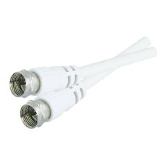 Antenna cable F / F  TIPA 2,5m white TI3530051 TIPA