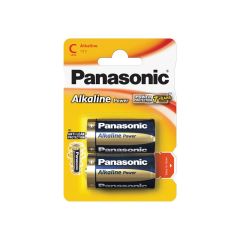 Battery C (R14) alkaline PANASONIC Alkaline Power 2pcs / blister TI4270345 Panasonic