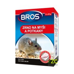 Bait for mice and rats BROS 6x20g TI6429299 BROS