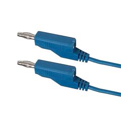 Connecting cable 0.35mm2 / 1m with bananas blue HADEX N531 TI7740070 HADEX