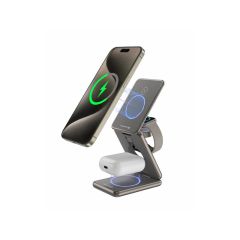 Charging station 3in1 MagSafe SWISSTEN AL1 Grey TI6442581 SWISSTEN