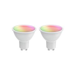 Smart LED bulb GU10 5.5W RGB CCT WOOX R9076/2pack WiFi Tuya set 2pcs TI6433677 WOOX