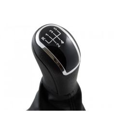 Shift lever with cuff Škoda Fabia I 1999 - 2008 Black 5-speed transmission TI6421232 PROTEC