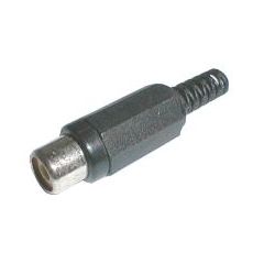 CINCH plug contact (plastic) black TI3320034 TIPA