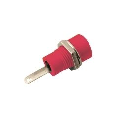 Banana plug contact (panel) red TI3380096 TIPA