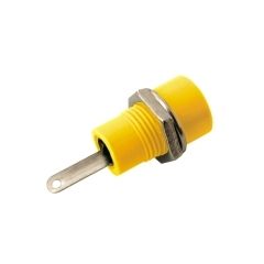 Banana plug contact (panel) yellow TI3380100 TIPA