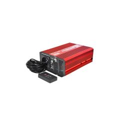 Power inverter CARSPA P600 12V/230V 600W pure sine wave with remote control TI4230492 CARSPA