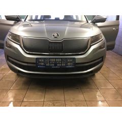 Winter radiator grille Škoda Kodiaq since 2017 top TI6432651 PROTEC