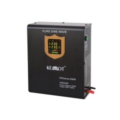 Backup power supply KEMOT PROsinus-800 12V 230V 800VA 500W Black wall mounted TI8840229 KEMOT