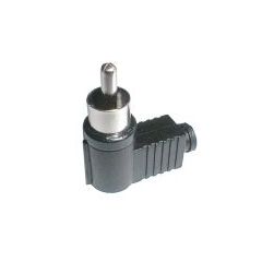 CINCH connector (plastic, angular) black TI3320019 TIPA