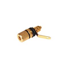 Banana speaker plug gold black TI3380107 TIPA