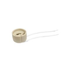 Socket ceramic GU10, lead 11cm with silicone sleeve (2A) TI4110843 HADEX