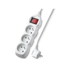 Extension lead 3 sockets 5m GETI GEC35S with switch TI8710338 Geti