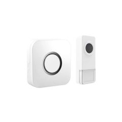Wireless doorbell GETI GWD307W battery powered TI8820194 Geti