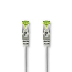 CAT7 Network Cable | S/FTP | RJ45 Male | RJ45 Male | 10.0 m | Snagless | Round | LSZH | Grey | Box NECCBW85420GY100 Nedis