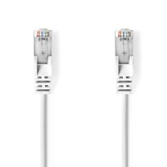 CAT5e Network Cable | SF/UTP | RJ45 Male | RJ45 Male | 0.50 m | Round | PVC | White | Envelope NECCGP85121WT05 Nedis