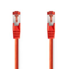 CAT6 Network Cable | RJ45 Male | RJ45 Male | S/FTP | 1.50 m | Round | LSZH | Red | Envelope NECCGP85221RD15 Nedis