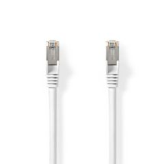 Cat 8.1 Network Cable | S/FTP | RJ45 Male | RJ45 Male | 0.25 m | Round | LSZH | White | Envelope NECCGP85520WT025 Nedis