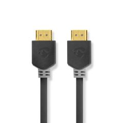 High Speed HDMI Cable with Ethernet | HDMI Connector | HDMI Connector | 4K@30Hz | ARC | 10.2 Gbps | 20.0 m | Round | PVC | Anthracite | Window Box NECVBW34000AT200 Nedis